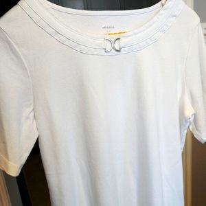 White Alia Tee shirt Women's medium